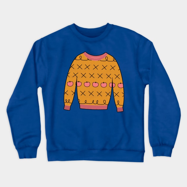 Horsin' Around Apples Sweater Crewneck Sweatshirt by katmargoli